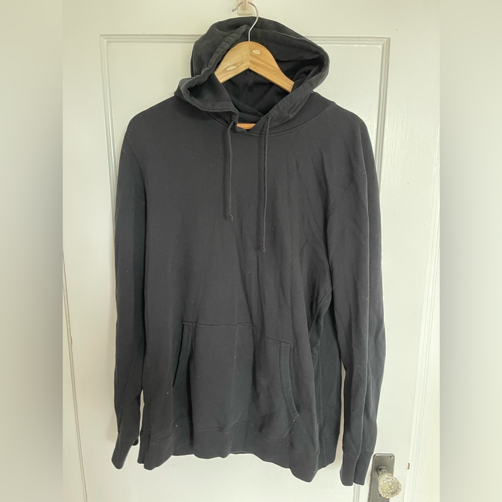 Reigning Champ Lightweight Hoodie, XL, Black